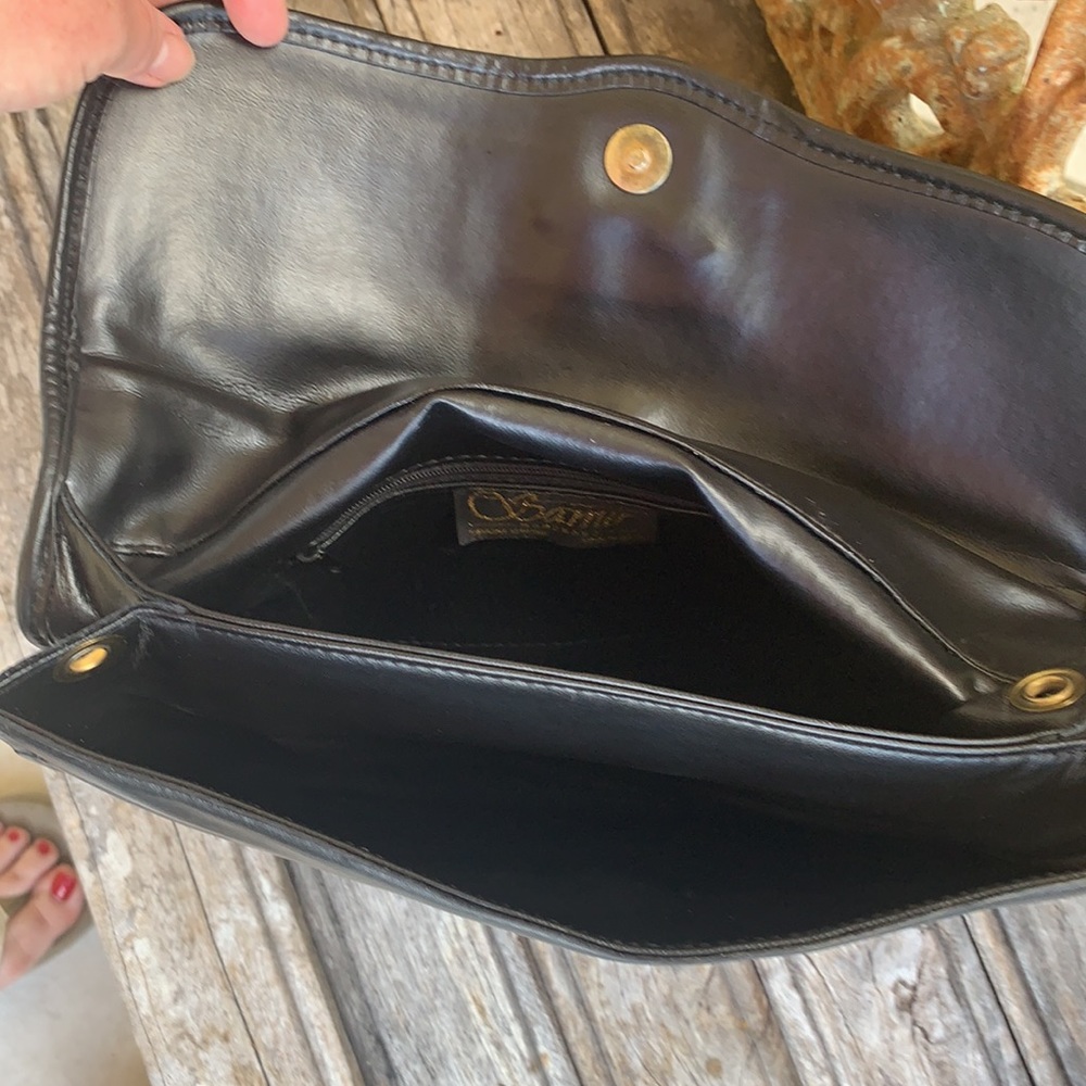 Samir Leather Clutch Handbag View 6